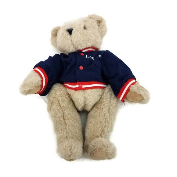 Vermont Teddy Bear Co. "Lenore" Teddy Bear Rare 1993 Plush Stuffed 15" w/ Jacket - Picture 10 of 11